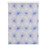 Klemmfix Rollo Flower Wheel Polyester - Blau - 45 x 150 cm