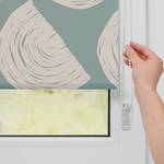 Klemmfix Rollo Moving Rainbow Polyester - Grün - 45 x 150 cm