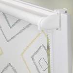 Klemfix rolgordijn Stripy Boho Rectangle polyester - beige - 45 x 150 cm