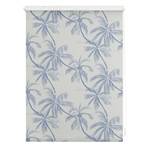 Klemmfix Rollo Blueprint Palms II Polyester - Blau - 60 x 150 cm