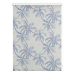 Klemmfix Rollo Blueprint Palms II Polyester - Blau - 70 x 150 cm