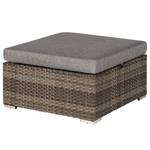 Table lounge Bahrani Acier / Polyester - Gris