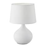 Lampe Martin Tissu / Céramique - 1 ampoule - Blanc