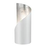 Tafellamp Frank staal - 1 lichtbron - Wit/zilverkleurig