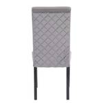 Chaises capitonnées Talma I (lot de 2) Gris