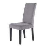 Chaises capitonnées Talma I (lot de 2) Gris