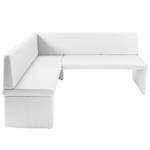 Banc d’angle Oscata Blanc - Alignement à droite