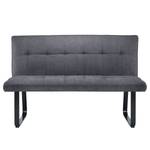 Küchensofa Tilton I Dunkelgrau - Breite: 140 cm