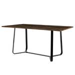 Eettafel Tamika Afvalhout look	 - Breedte: 160 cm