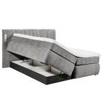 Boxspringbett Liverpool Grau - 180 x 200cm