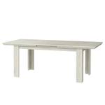 Table Kimbark (extensible) - Imitation pin blanc