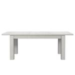 Table Alviano (extensible) - Imitation pin blanc