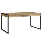 Eettafel Voru wild eikenhouten look/zwart