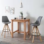 Chaises de bar Aledas II Granit - Lot de 4