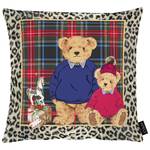 Coussin Teddy Multicolore - Textile - 45 x 45 cm