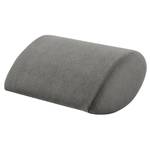 Fauteuil de relaxation Calcha Microfibre - Microfibre Gea: Gris - Avec repose-pieds