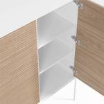 Credenza Maredale Frassino parzialmente massello - Bianco / Frassino