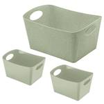 Aufbewahrungsbox Set Boxxx (3-tlg.) Kunststoff - Lindgrün