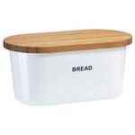 Huche à pain Algood Résine - Blanc - 39 cm x 23 cm x 18,5 cm - Blanc