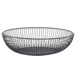 Obstkorb Batala Metall - schwarz - Ø 28 x 8 - Durchmesser: 28 cm