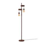 Lampadaire Townshend Acier - 2 ampoules