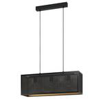 Hanglamp Sallicano staal - 3 lichtbronnen