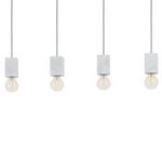 Hanglamp Prestwick II beton/staal - 4 lichtbronnen