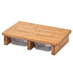 Snijplank Brentwood bamboe - natuurlijk - 40,5 x 26,5 x 8,5 cm