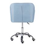 Chaise de bureau Emalia Bleu pastel