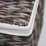 Wasmand Olivea I textielmix - bruin/  grijs