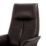 Relaxfauteuil Asko echt leer - Bruin - Handmatig verstelling