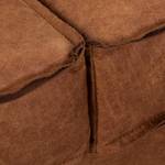 Sofa Hanks (2-Sitzer) Antiklederlook - Microfaser Yaka: Cognac