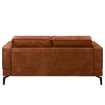 Sofa Hanks (2-Sitzer) Antiklederlook - Microfaser Yaka: Cognac