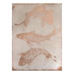 Afbeelding Rose Gold canvas/MDF - roze/wit