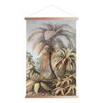 Poster Jungle Textil - Mehrfarbig