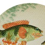 Papier peint Fisch (3 éléments) Intissé - Multicolore