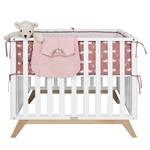 Babybox Lynn Wit - Deels massief hout - 101 x 81 x 81 cm