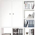 Armoire de bureau Emporio Blanc laqué