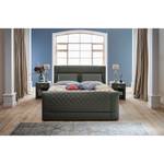 Boxspring Chandler III Grijs - 180 x 200cm - H4 hard