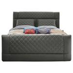 Lit boxspring Chandler III Gris - 180 x 200cm - D4 ferme