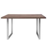 Eettafel Alton Afvalhout look	 - Breedte: 160 cm - Zilver