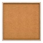 Ingelijste afbeelding Strand Gras Zee Print in houten frame - beige