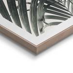 Tableaux déco Vase (2 éléments) Impression dans cadre en bois - Vert