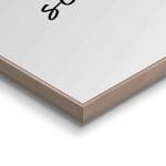 Tableaux déco Hakuna Matata (3 éléments) Impression dans cadre en bois - Noir