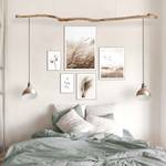 Poster con cornice Bella giornata (5) Poster con cornice - Beige