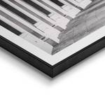 Tableaux déco Venise (2 éléments) Impression dans cadre en bois - Noir