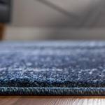 Laagpolig vloerkleed Good Times II polypropeen/katoen - Blauw - 155 x 245 cm