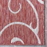 Tappeto da esterno e interno Beauties I polipropilene - Rosso - 185 x 275 cm