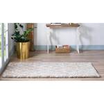 Tapis de couloir Temara Shag III Polypropylène / Envers : - Beige - 80 x 185 cm