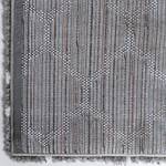 Tapis de couloir Temara Shag IV Polypropylène / Envers : - Gris - 80 x 305 cm